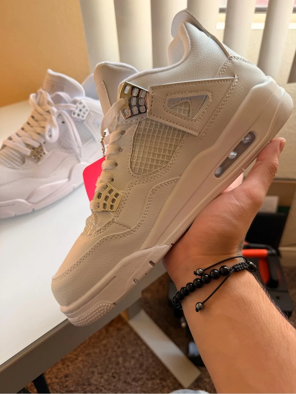 Air Jordan 4 Retro Pure Money Sneakers